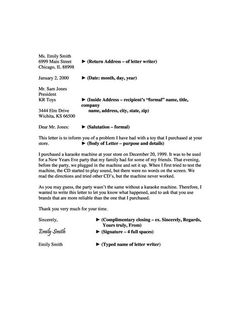 35 Formal Business Letter Format Templates And Examples Templatelab