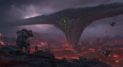 Nave Capital Fantasy World Fantasy Art Sci Fi Landscape Sci Fi Environment Concept Art