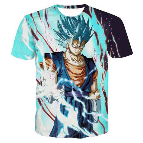 Looking for a good deal on t shirt dragon ball z? Dragon Ball Vegito SSGSS Vibrant Design Anime T-Shirt - Game Geek Shop