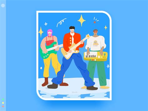 My Favorite Band Series 5 By Huabuye On Dribbble