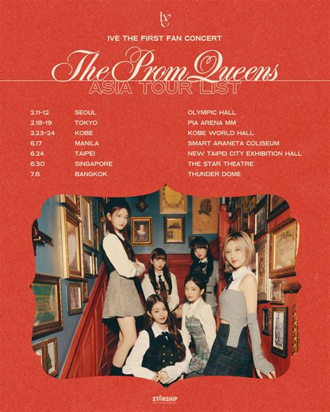 Ive The Prom Queens First Fan Concert Asia Tour Livestream And