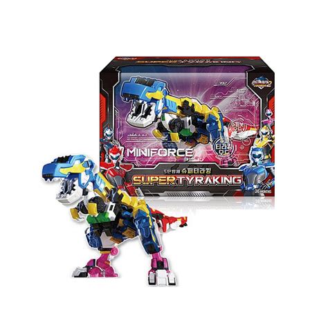 Mua Miniforce X Miniforce Super Dino Power2 Super Tyraking Transformer