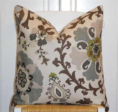 Beautiful Decorative Pillow Cover 20 X 20 Floral Suzani Etsy