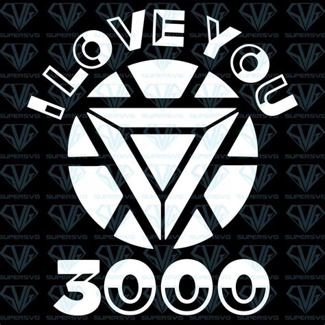 Love You 3000 Svg