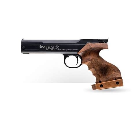 Chiappa Fas Pneumatic Pistol 6004 Std 45mm177 Cal 400 Fps Left Hand