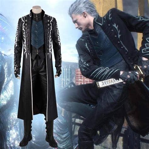 Xcoser Devil May Cry 5 Vergil Cosplay Costume Best By Xcoser