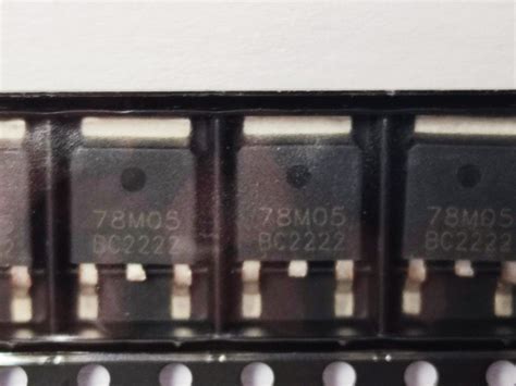 Smd 7805 5v Voltage Regulator L78m05cdt Tr To 252 Com46 Faranux