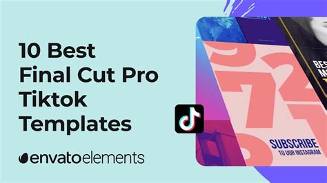 10 Best Final Cut Pro Tiktok Templates Youtube