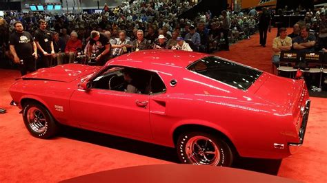 Mecum Auctions The First Candy Apple Red 1969 Ford Facebook