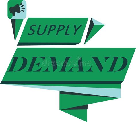 Demand Supply Stock Illustrations 2262 Demand Supply Stock