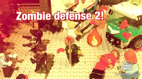 Lego Zombie Defense 2 Youtube