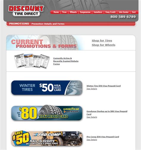 Jul 31, 2021 · up to $50 discount tire credit card rebate. Discount Tire Coupons