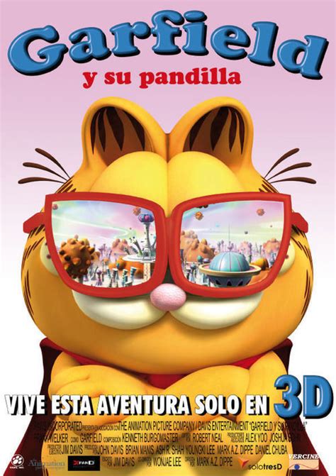 Garfield Y Su Pandilla 3d 2009 Película Ecartelera