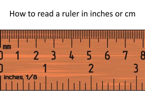 The smallest lines mark millimeters, or mm. PPT - Imperial Units PowerPoint Presentation, free download - ID:389345