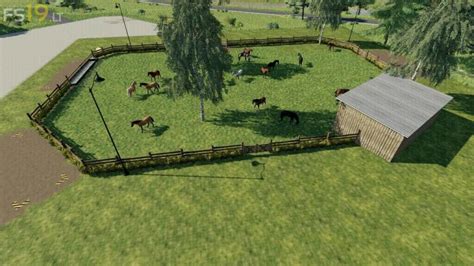 Big Horse Stable V 1020 Fs19 Mods Farming Simulator 19 Mods