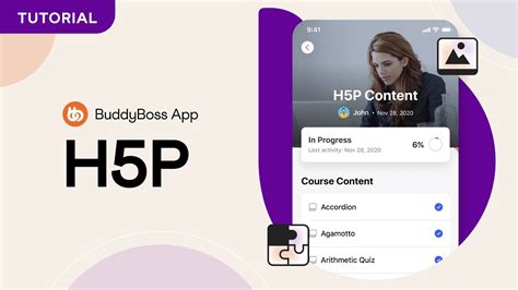 How To Use H5p Content In Buddyboss App Youtube