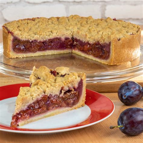 Pflaumenkuchen mit Zimtstreusel