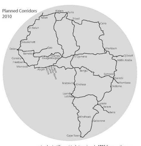 The Trans Africa Highway Masterplan Of Masters Plans And Master