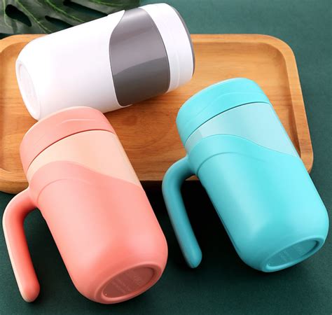 Insulated Coffee Mug Printing | Custom Vacuum Flask | TREA gambar png