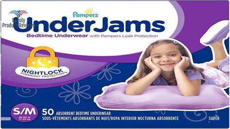 Pampers Underjams Disposable Bedtime Underwear For Girls Super Pack
