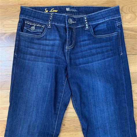 Kut From The Kloth Kate Low Rise Bootcut Jeans Size 8