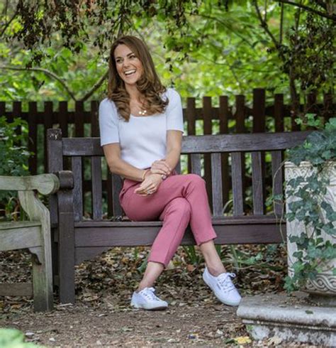 Kate Middleton Re Wore Her Pink Marks And Spencer Trousers With A Classic