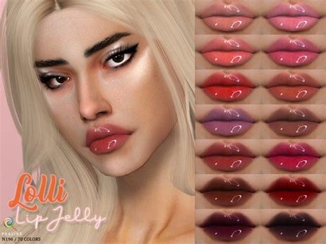 Lolli Lip Jelly N196 By Praline Sims For The Sims 4 Spring4sims
