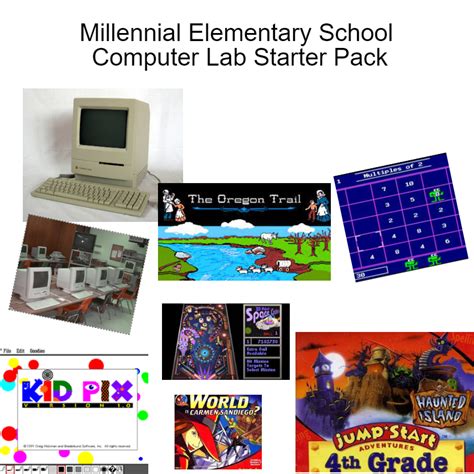 Millennial Elementary School Computer Lab Starter Pack R