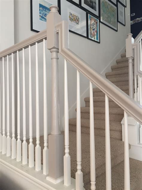 How I Used Chalk Paint To Update My Bannister Painted Staircases