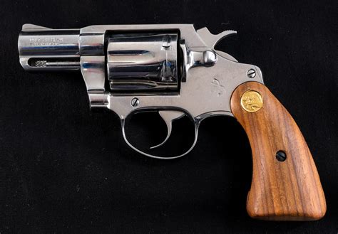 Colt Sf Vi 38 Special Stainless 2 Revolver Auctions Online Revolver