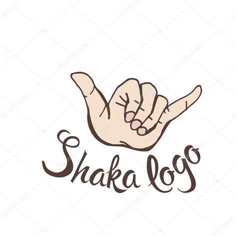 Shaka Surf Hand Sign Logo Stock Vector By ©shekaka 83113664