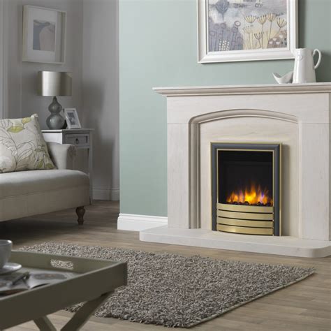 Charlton And Jenrick 16 3d Ecoflame Electric Fire In Brassblack With
