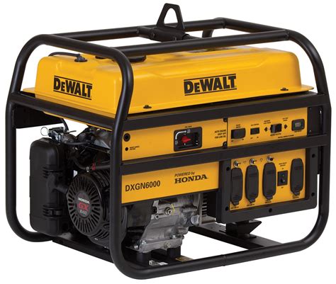 Dewalt Dxgn6000 6000 Watt Gasoline Powered Portable Generator 50st