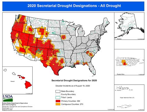 2020 Drought Update A Look At Drought Across The United States In 15