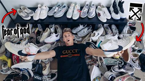 My Insane Shoe Collection 1000 Fear Of God Vans Hypebeast Youtube