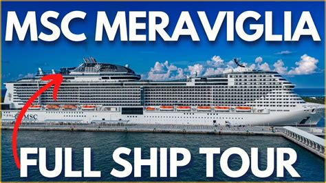 Msc Meraviglia Full Ship Tour 2023 Review And Best Spots Of Msc Cruise