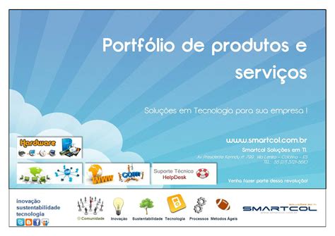 calaméo smartcol portfólio de produtos e serviços