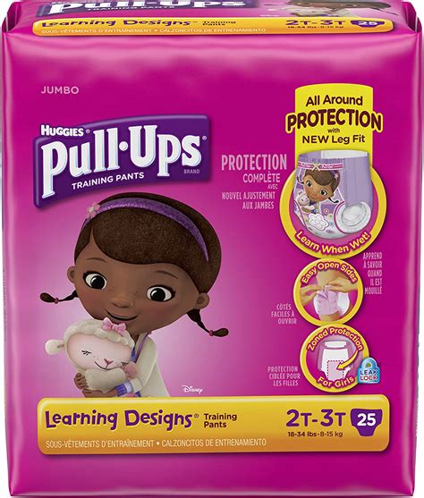 Buy Huggies Pull Ups Training Pants Learning Designs Girls 2t 3t 25 Ct Online At Lowest