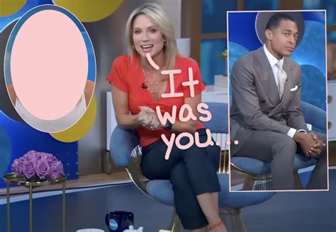 Theres One Gma Host Amy Robach Blames For Her And Tj Holmes Sudden