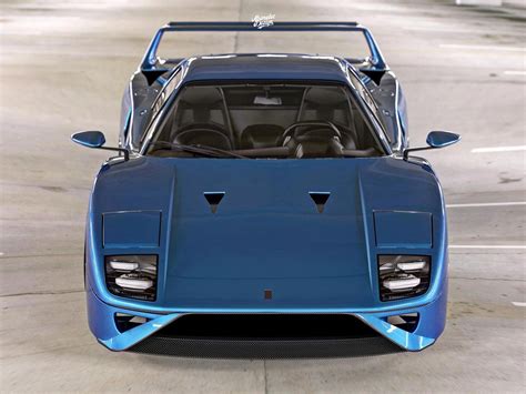 The Ferrari F40 And Ford Gt Have Given Birth Say Hello To The