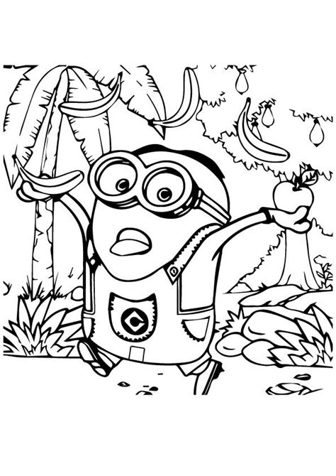 Minions Coloring Pages Of Phil