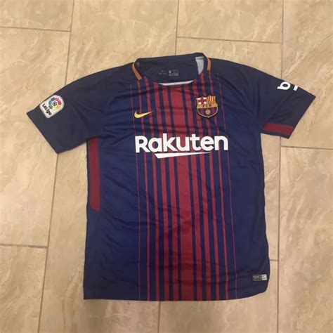 Nike Lionel Messi 10 Fc Barcelona Football Soccer Jersey Kit Fcb 40