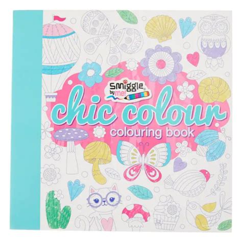 Jual Smiggle By Me Smiggle Chic Colour Colouring Book Original
