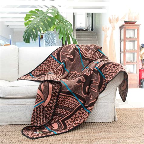 Basotho Heritage Kharetsa Blanket And Wrap Or Throw Made In South