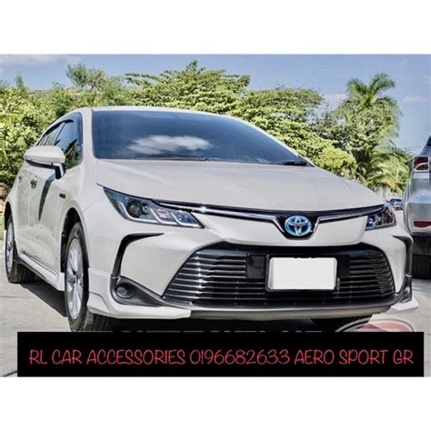Ốp trước, sau và hai bên hông. Toyota Corolla altis 2019 2020 2021 aero sport GR bodykit ...