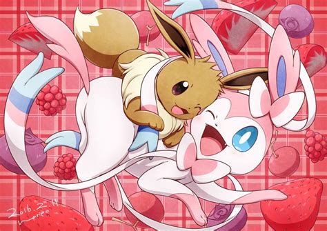 Eevee And Sylveon Is That How U Spell The Name