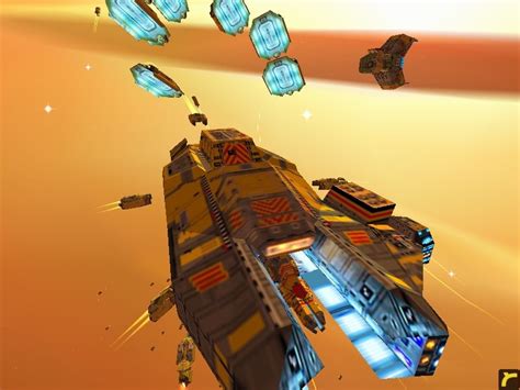 Carrier From The Game Homeworld Narrative Elements Tactical Combat