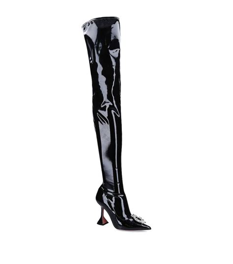 Patent Begum Over The Knee Boots 95