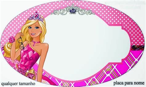Barbie Escuela De Princesas Invitaciones Y Etiquetas Para Candy Bar Para Imprimir Gratis