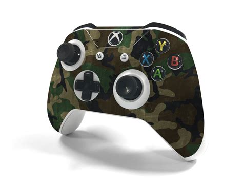 Xbox One S Controller Woodland Camo Decal Kit Game Decal